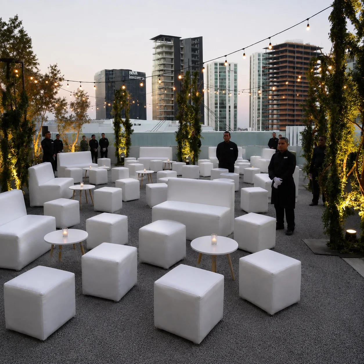 Sala lounge para bodas en CDMX