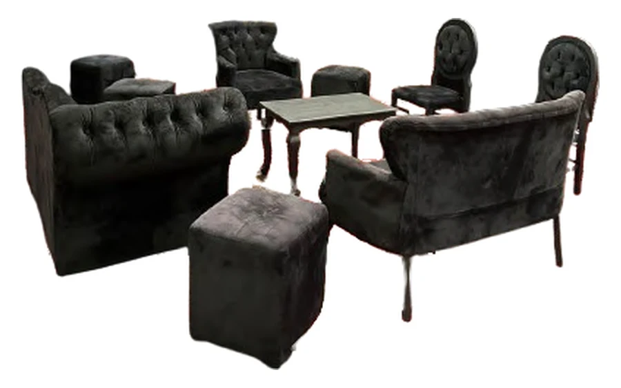 Sala Luis XV Black en renta para eventos en CDMX