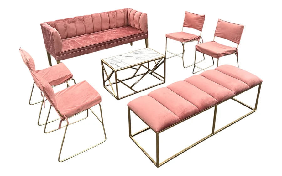Sala VIP Rosa en renta para eventos en CDMX
